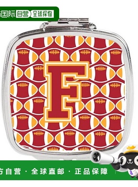 自营 Carolines Treasures CJ1070-FSCM 字母 F 足球红衣主正品