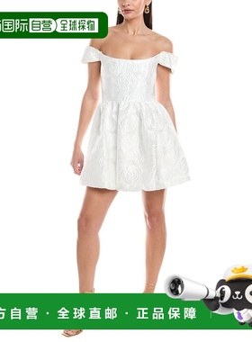 自营Amanda Uprichard Valentina Mini Dress - white 美国奥莱直