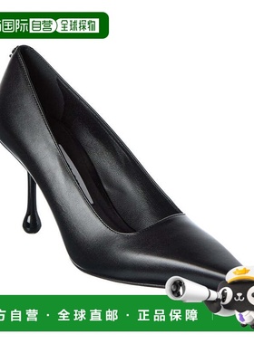 自营Jimmy Choo Ixia 80 Leather Pump - black 美国奥莱直发