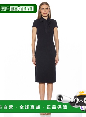 自营 alexia admorDevi Dress - navy 美国奥莱直发连衣裙