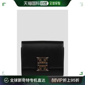 【美国直邮】givenchy 女士 钱包真皮拉链三折皮夹零钱袋