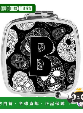 自营 Carolines Treasures CJ2008-BSCM 字母 B 亡灵节骷髅正品