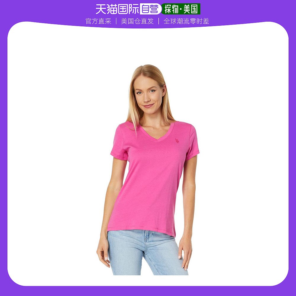 【美国直邮】u.s. polo assn.女士上装T恤_虎窝淘