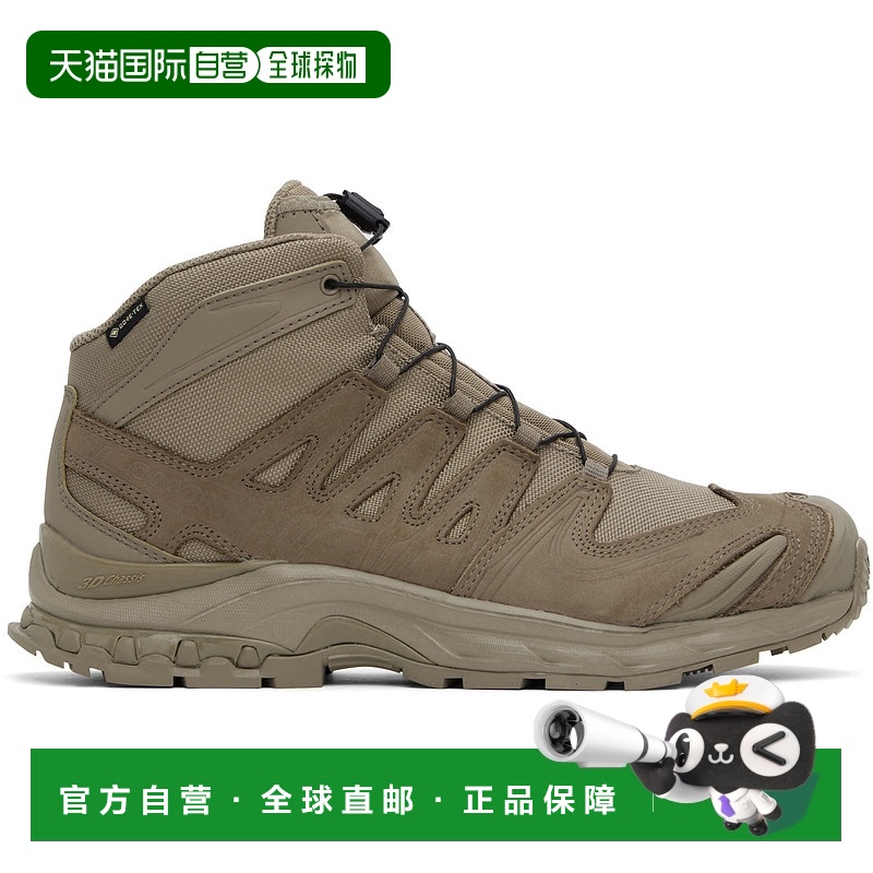 1h可退 香港直邮潮奢 Rier 女士 灰褐色 Salomon 联名 XA MID GTX