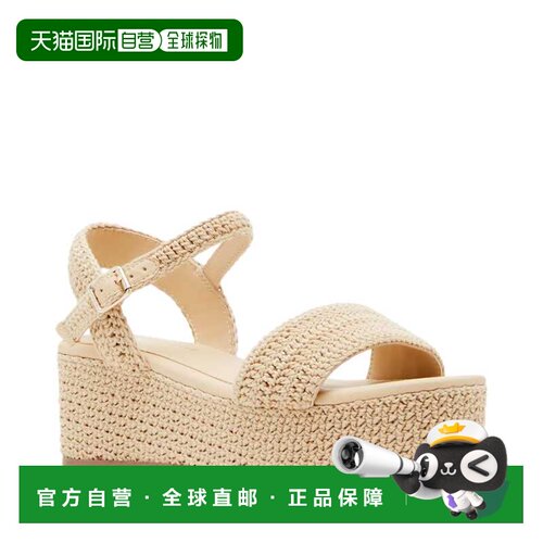 自营Madden Girl Julian-C Platform Natural Raffia  JULI06J1NA