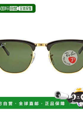 自营ray-banRay Ban Clubmaster Classic Polarized Green Classi