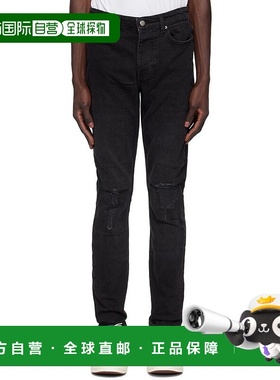 1h可退 【美国直邮】Ksubi|黑色 Chitch Krow Krushed 牛仔裤