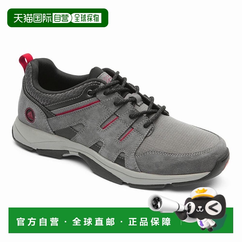 自营Rockport Chranson CI9666 Sneakers Men's Gray Suede Walki