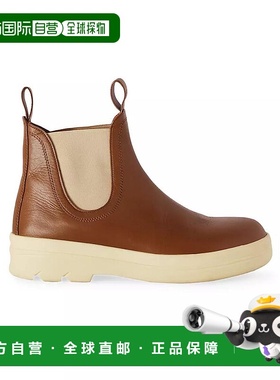 1h可退 【美国直邮】Loro Piana|Lakeside 皮革切尔西靴