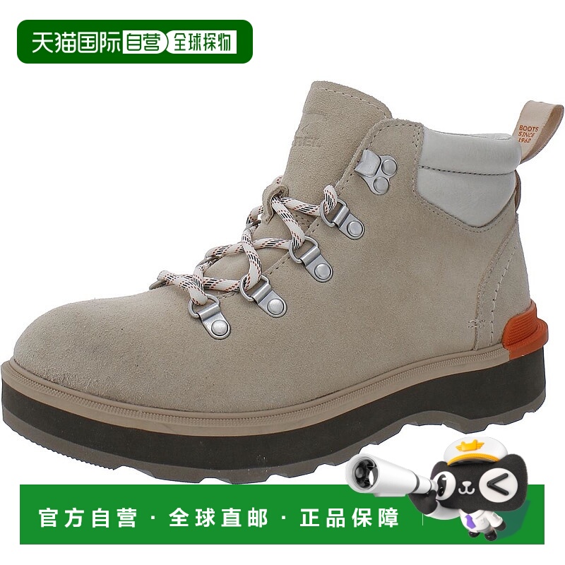 自营sorelHi-Line Womens Lug Sole Moto Booties - ceramic/majo
