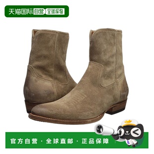 美国直邮frye 皮鞋男士靴子麂皮皮面真皮男靴