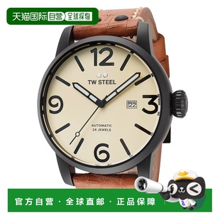 Maverick Watch Steel bro Automatic Men Brown 自营TW 48mm