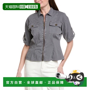 自营XCVI Shacket grey 美国奥莱直发 Tammen