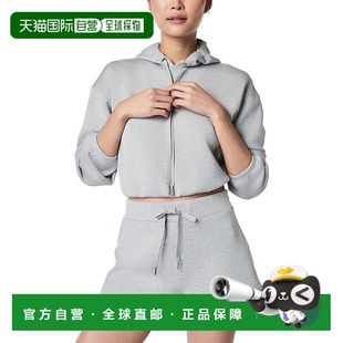 灰色 自营SPANX 连帽衫 Essentials修身 美国奥莱直发 Air