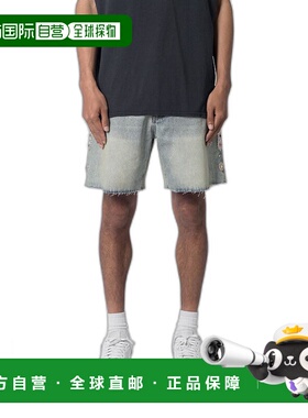 1h可退 【美国直邮】mnml Mojave 牛仔短裤 - 复古蓝