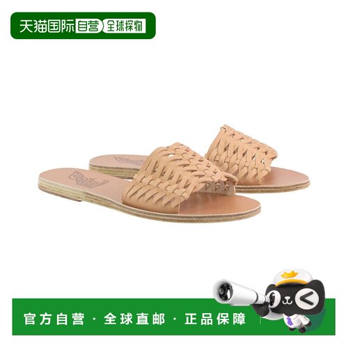自营ancient greek sandals古希腊凉鞋 Taygete 编织皮革凉鞋 -