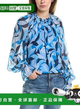 自营 Ramy Brook Deyna 上衣 - 蓝色 美国奥莱直发