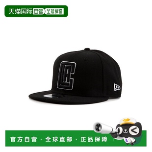 自营 new era新时代NBA洛杉矶快船队9Fifty Snapback帽子-黑色 美