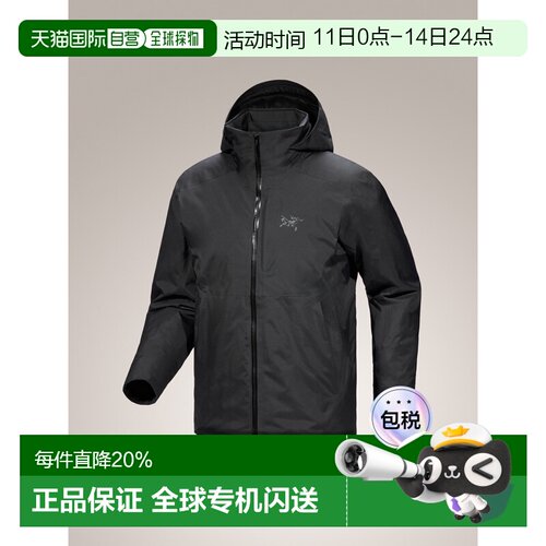 美国直邮始祖鸟 RALLE INSULATED 男士防风防水保暖夹克棉服