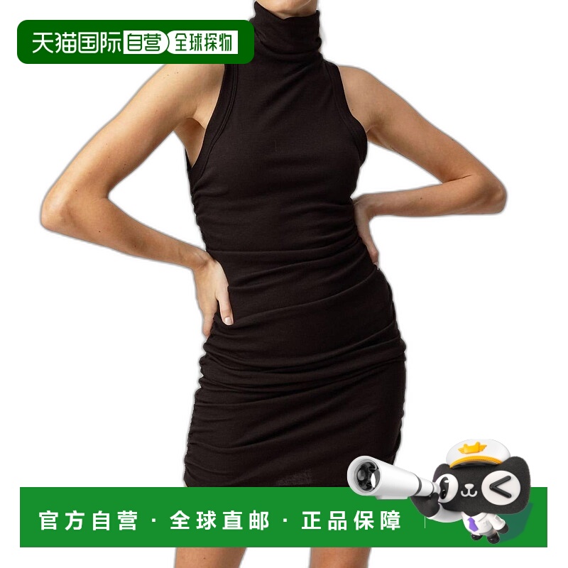 自营 sundays敖德萨黑色连衣裙 - 黑色 美国奥莱直发包臀裙