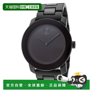 Bold Quartz Watch 美国奥莱直发 自营Movado black Men