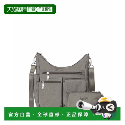 自营baggallini Women's Modern Everywhere Hobo Crossbody Bag