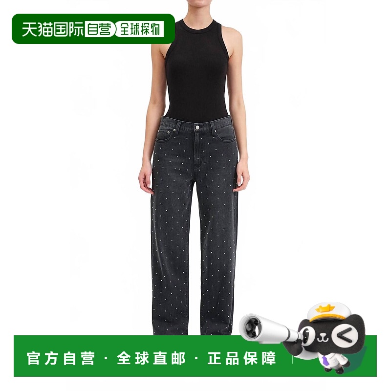 自营daze1999 Slouch 90S修身牛仔裤在午夜闪烁-午夜闪烁 美国奥