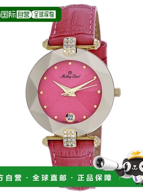 自营Mathey Tissot Women's Pyramide Pink dial Watch - pink 美