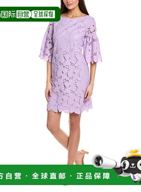 自营 Sara Campbell Gretchen 中长连衣裙 - 紫色 美国奥莱直发