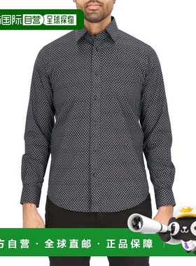 自营Scotch & Soda Modern Fit Dress Shirt - black 美国奥莱直