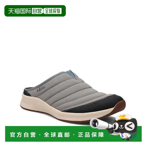 自营Taos鞋履Right On Clogs女式美国11灰色蓝色滑套休闲鞋KHD708