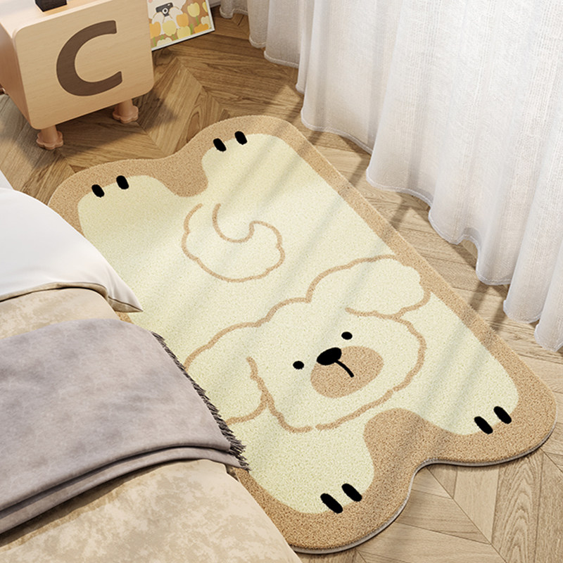 卧室床边毯家用客厅羊羔绒