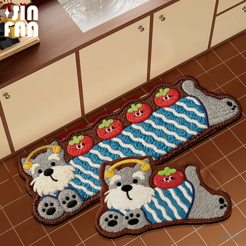 厨房地垫软硅藻泥吸水防滑脚垫