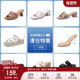 康莉comely夏季 起不定时更新 159元 百搭一字带露趾凉鞋 女粗高跟