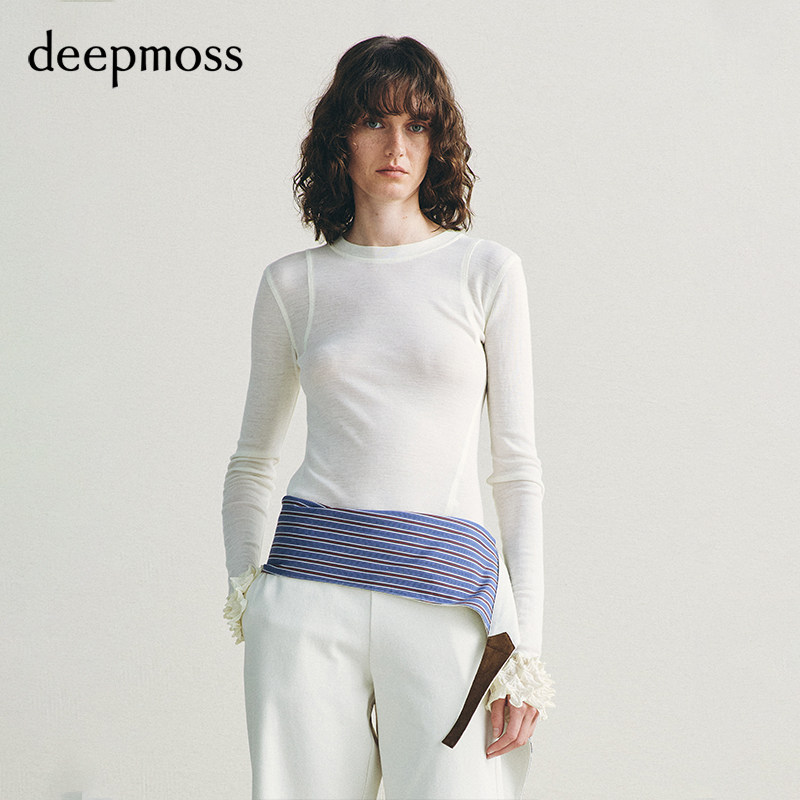【deepmoss】铅灰立体螺纹打底图片