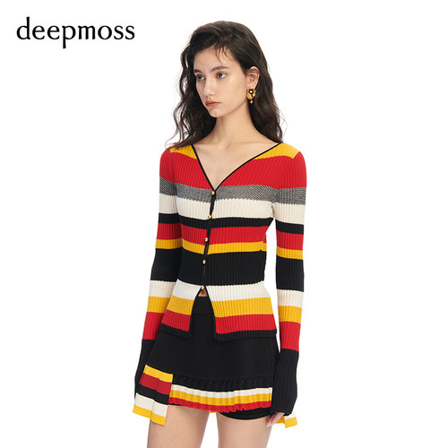 秋季羊毛衫deepmoss开衫
