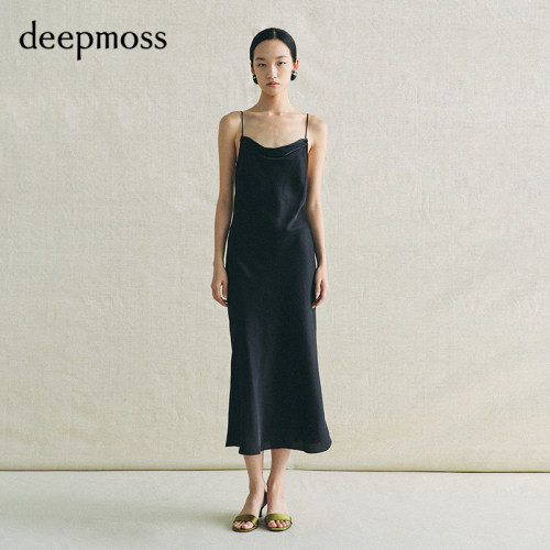 【deepmoss】2026春夏新款雾霭吊带裙