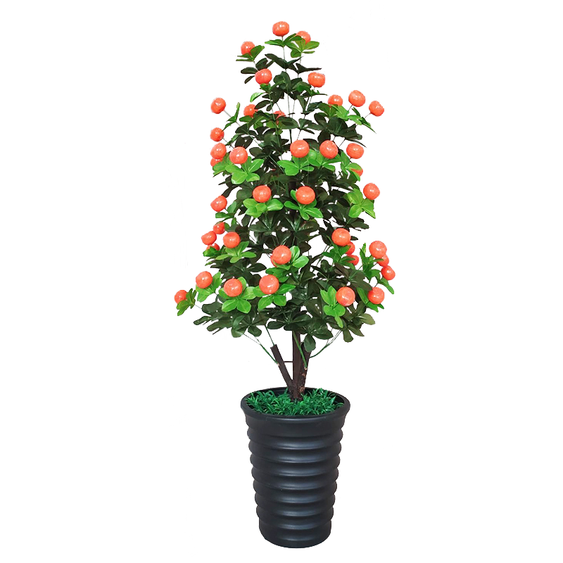仿真绿植发财树假植物