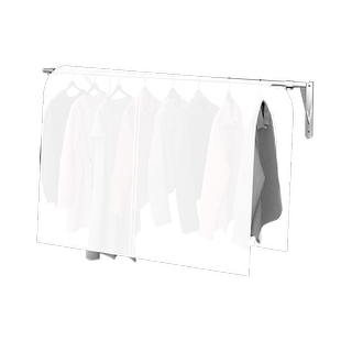 防尘罩家用衣帽间衣架防尘套盖布卧室衣柜衣服遮尘罩挂衣架挂衣罩