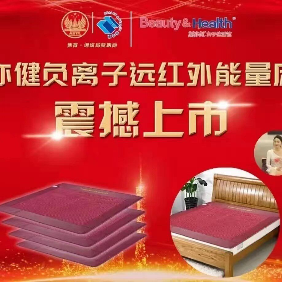 丽亦键负离子远红外床垫多功能养生保健理疗垫体验店款1米5*1米9