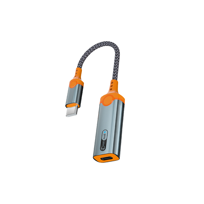 适用苹果耳机转USB-C转接头iPhone15转换头15promax手机plus音频转接线lightning转typec有线ipad平板macbook