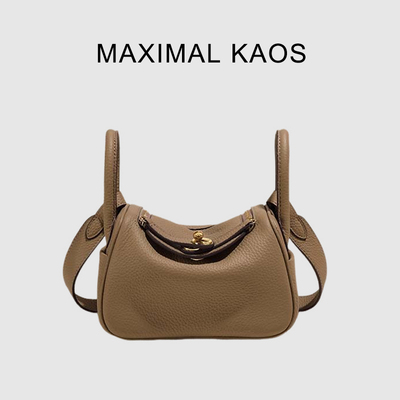 MAXIMAL KAOS新款真皮女包头层牛皮琳迪包小lindy手提单肩斜挎包