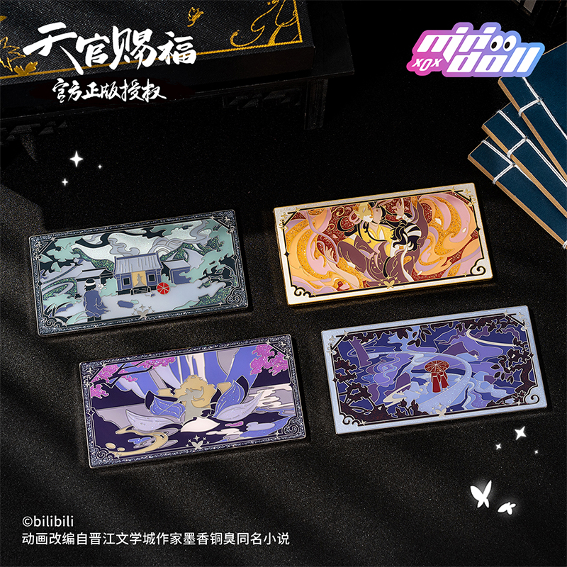 minidoll天官赐福花城滴胶摆件