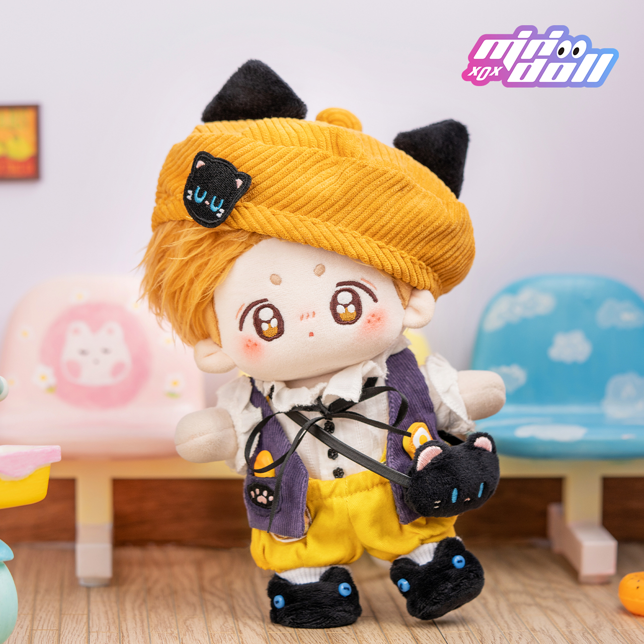 minidoll棉花娃娃公仔20cm娃衣