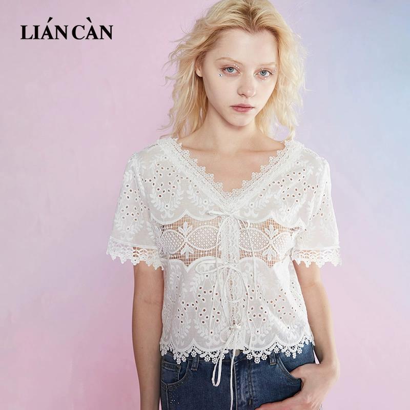 LIANCAN/莲灿修身型短袖