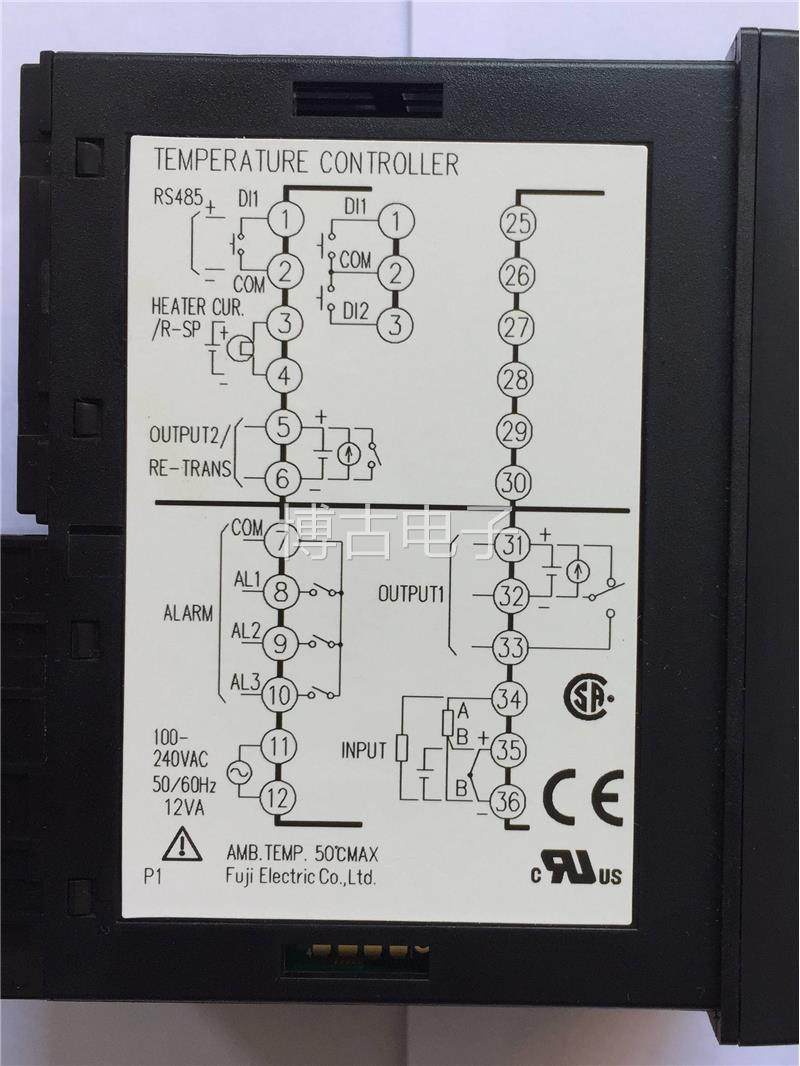 全新pxr5富士温控表pxr5tay1-fv000 pxr5tey1/tcy1-fv000价格议议