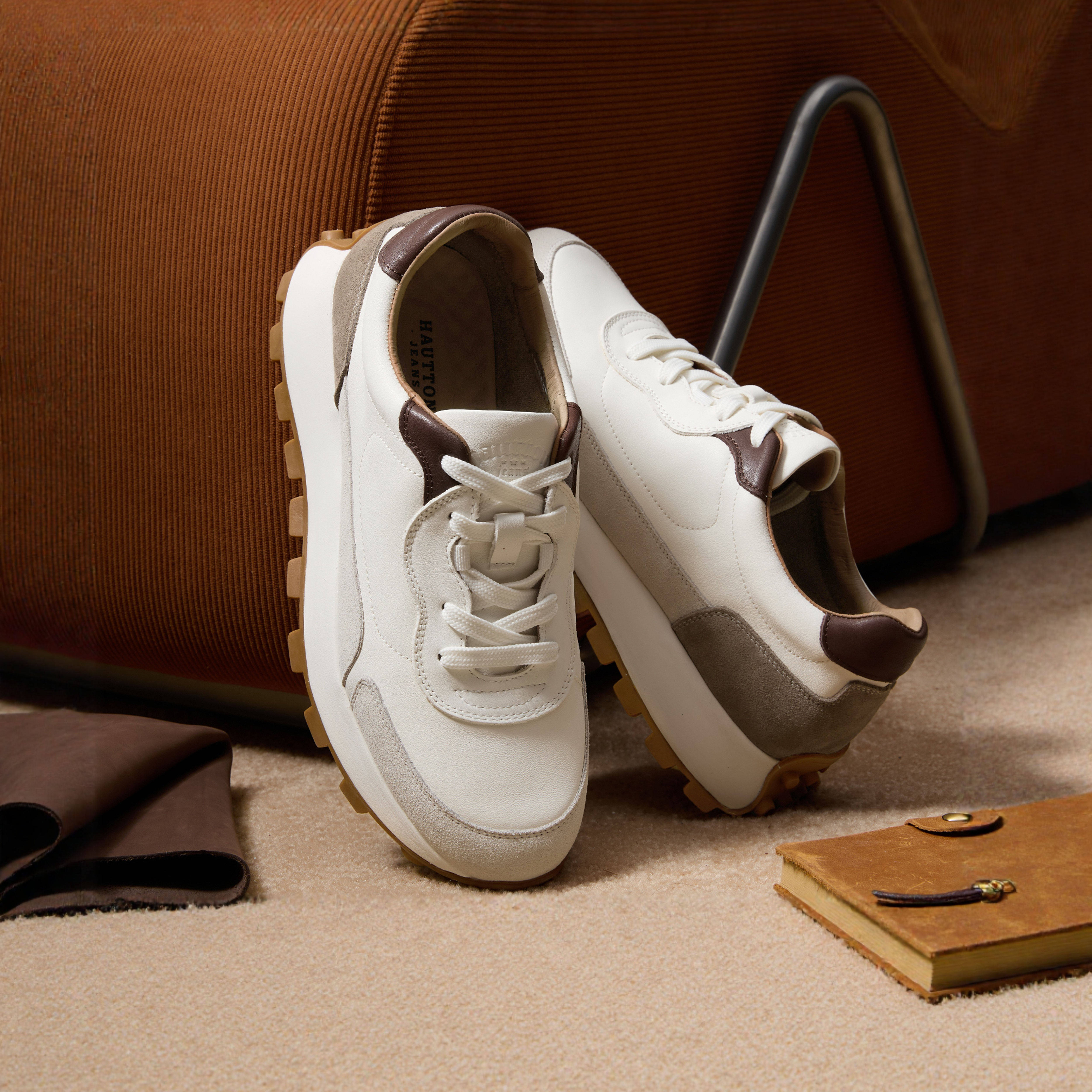 HauttonJeans厚底增高拼色小白鞋男款2025冬季新款休闲运动鞋男鞋,流行男鞋,时尚休闲鞋,淘宝优惠券,粉丝福利购,淘宝优惠卷