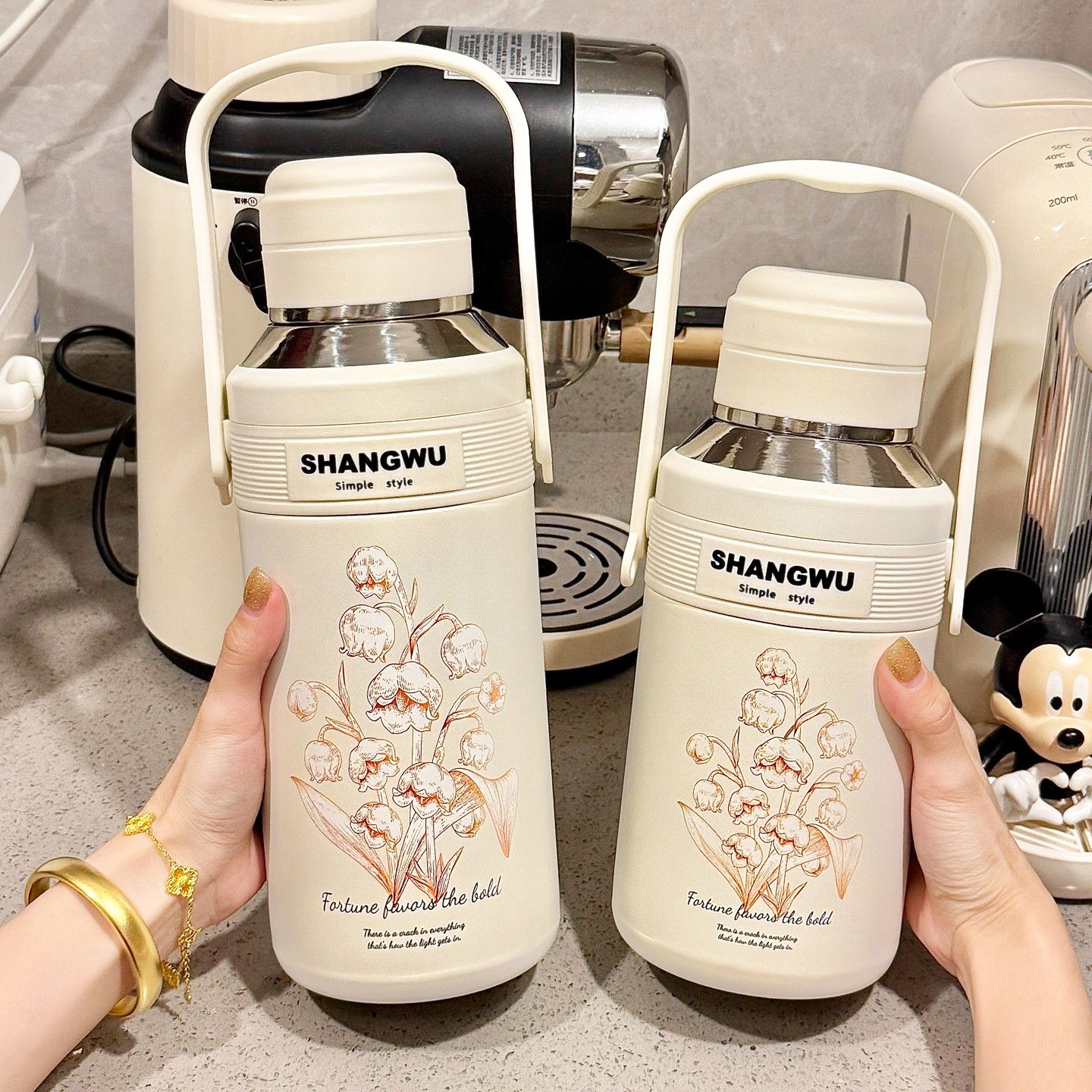 【温度数显】保温杯大容量女生