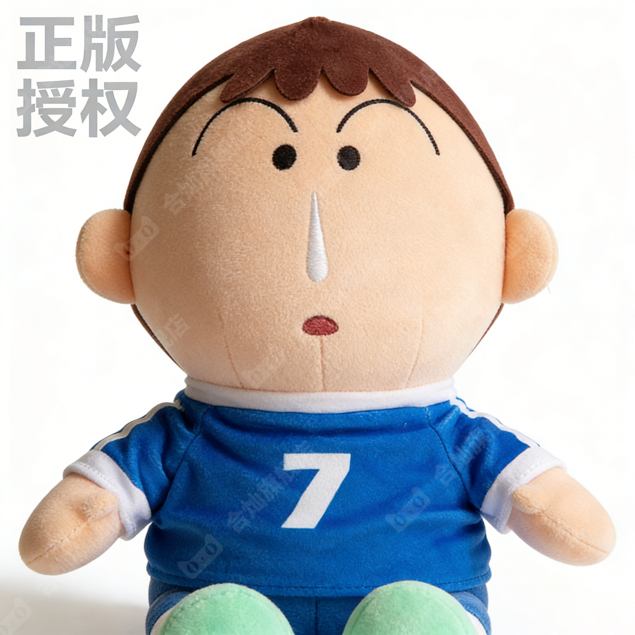 蜡笔小新球衣玩偶足球周边正版抱枕阿呆公仔毛绒玩具男孩生日礼物