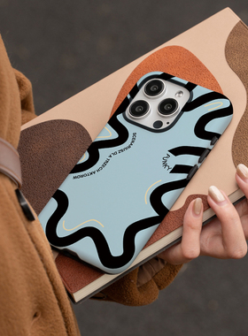 黑色条纹适用苹果15手机壳iphone14/13/12华为p60/P50/iQOO12/Reno11荣耀100小米14/OPPOFIND X7/x6/ProMAX